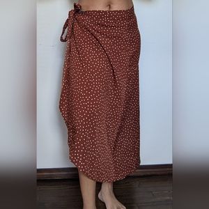 Long Wrap Skirt